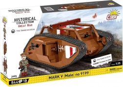 COBI Mark V (Male) tank 1:35 sestavljanka 844 kosov