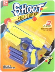 Pištola z penastimi naboji za otroke