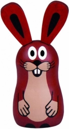 Magnetna lesena figurica zajca