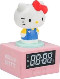Svetleča namizna budilka Hello Kitty s projekcijo