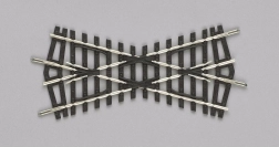 Piko križišče 30° z lesenimi pragovi