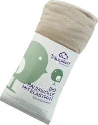 Träumeland rjuha iz organskega bombaža z elastanom 40 × 90 cm taupe