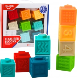 Gumijaste izobraževalne senzorične kocke za otroke