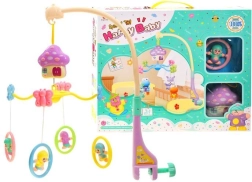 Pastelna vrtiljaka z glasbenim mehanizmom