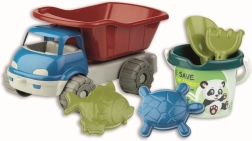 Androni set za pesek gozd z avtom iz reciklirane plastike