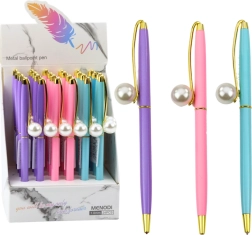 Kovinsko pero s perlo modro črnilo 1,0 mm