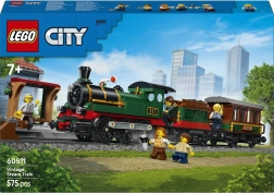 LEGO City Retro vlak s parno lokomotivo