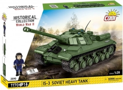 Komplet za sestavljanje tanka IS-3 – sovjetski težki tank 1:28