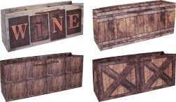 Darilna vrečka za steklenico M 15,5 × 37 × 10 cm – celoletna