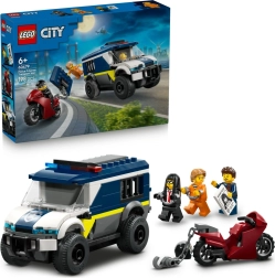 Lego City policijska dostavna vozila za prevoz zapornikov