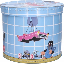 Okrogla škatla s Krtkom