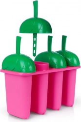 Set kalupov za sladoled, 4 kosi s stojalom