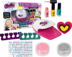 komplet za urejanje nohtov z LED sušilnikom