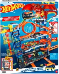 Mega Garaža z Zmajem napad iz Hot Wheels City
