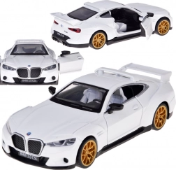 Kovinski model avtomobila BMW 3.0 CSL 1:34 z lučmi in zvokom, z odpiralnimi vrati