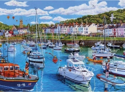 Sestavljanka Aberaeron, Cardigan Bay 1000 kosov