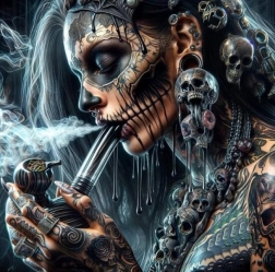 Diamantno slikanje Zombie 30 × 40 cm