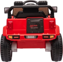 Otroški električni avto Off Road Mountain rdeč