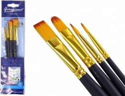 Komplet čopičev za umetnike 4 oblike