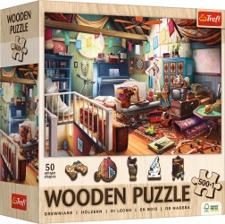 Trefl lesene puzzle Zakladi z podstrešja 501 kosov