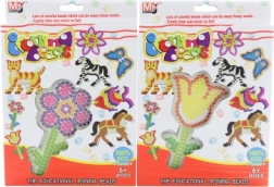 Zalikalne perlice s šablono rožice