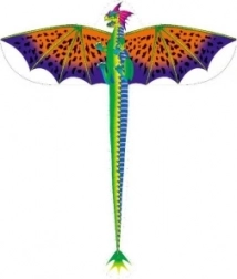 Nylon zmaj za letenje 132 × 50 cm