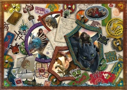 Sestavljanka Kako izuriti zmaja 1000 koščkov