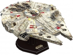 4D papirnat model STAR WARS Millennium Falcon s stojalom