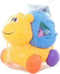 Lesena vstavljanka polž za otroke