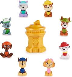 Paw Patrol mini zbirateljska figurica v skrivnostni škatlici z razglednim stolpom