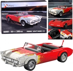 Gradbeni set športni kabriolet hot rod – 249 delov