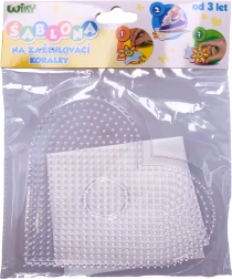 Šablona za likalne perlice – srce