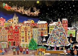 Sestavljanka Božični čas 1000 koščkov MAGNOLIA