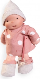 Antonio Juan Ariel organska punčka z mehkim tekstilnim telesom 26 cm