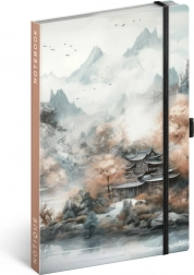 Črtana beležnica Notique Japonska 13 × 21 cm
