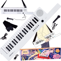 Otroške elektronske klaviature 37 tipk z ramenskim trakom in mikrofonom BIGFUN