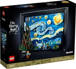 LEGO Ideas Zvezdna noč Vincenta van Gogha