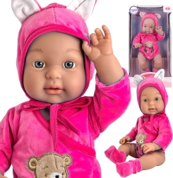 Dojenček punčka z oblačilom Medved WOOPIE