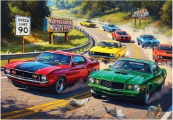 Sestavljanka Ljubitelj hitrosti XL 260 kosov