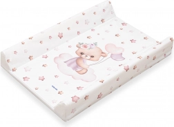 Previjalna podloga BABY MIX Medvedek 47 × 70 cm rožnata