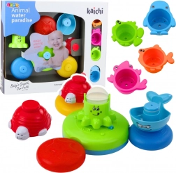 Interaktivna kopalniška igrača s fontano za otroke