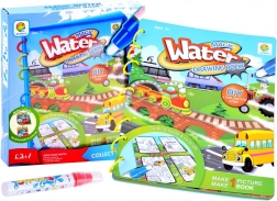 Čarobna knjiga za vodno risanje za otroke – A