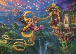 Sestavljanka Disney Rapunzel in Flynn 1000 koščkov