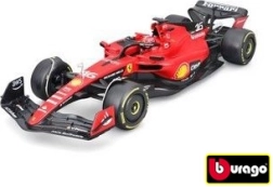 Bburago 1:18 Ferrari Scuderia SF-23 Formula F1 (2023) z dirkačem Charlesom Leclercom