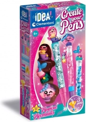 Kreativni komplet za izdelavo peres Morske vile – CLEMENTONI IDEA