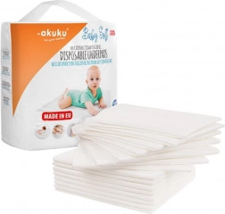 Enkratne higienske podloge Akuku Baby Soft 40 × 60 cm, 15 kos