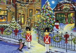 Sestavljanka Božična hiša 1000 koščkov BLUEBIRD