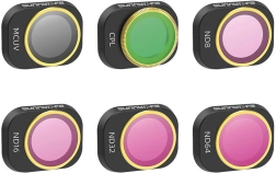 Set 6 filtrov za objektiv Sunnylife MCUV, CPL, ND8/16/32/64 za DJI Mini 4 Pro
