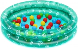 Napenljiv bazenček z žogicami 91 × 20 cm BESTWAY + 50 žogic – Zelena