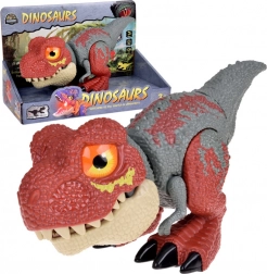 Dinozaver Tyrannosaurus Rex z gibljivimi deli in zvočnimi ter svetlobnimi učinki